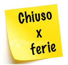 comunicazione chiusura estiva